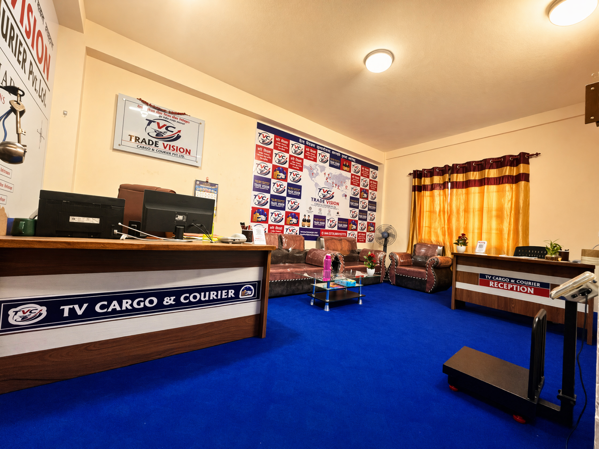Trade Vision Cargo office interior